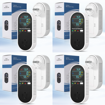 4-in-1 CO & Gas Detector