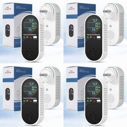4-in-1 CO & Gas Detector