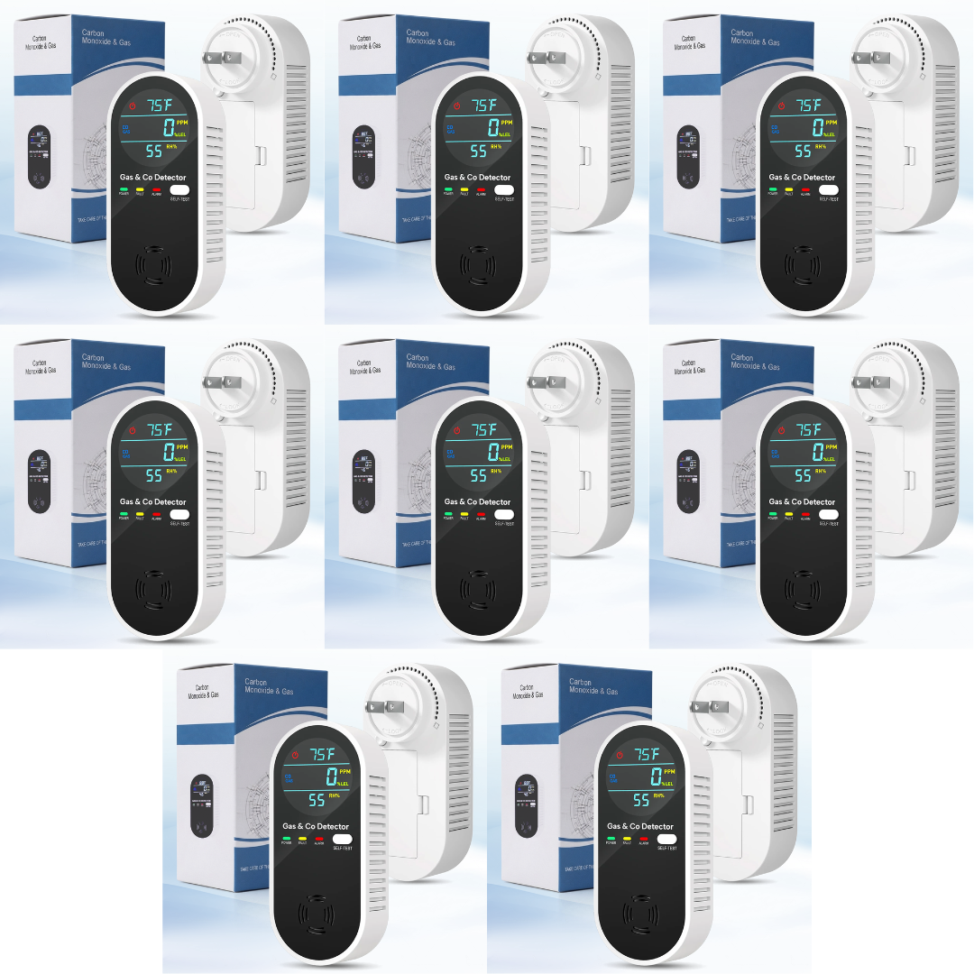 4-in-1 CO & Gas Detector