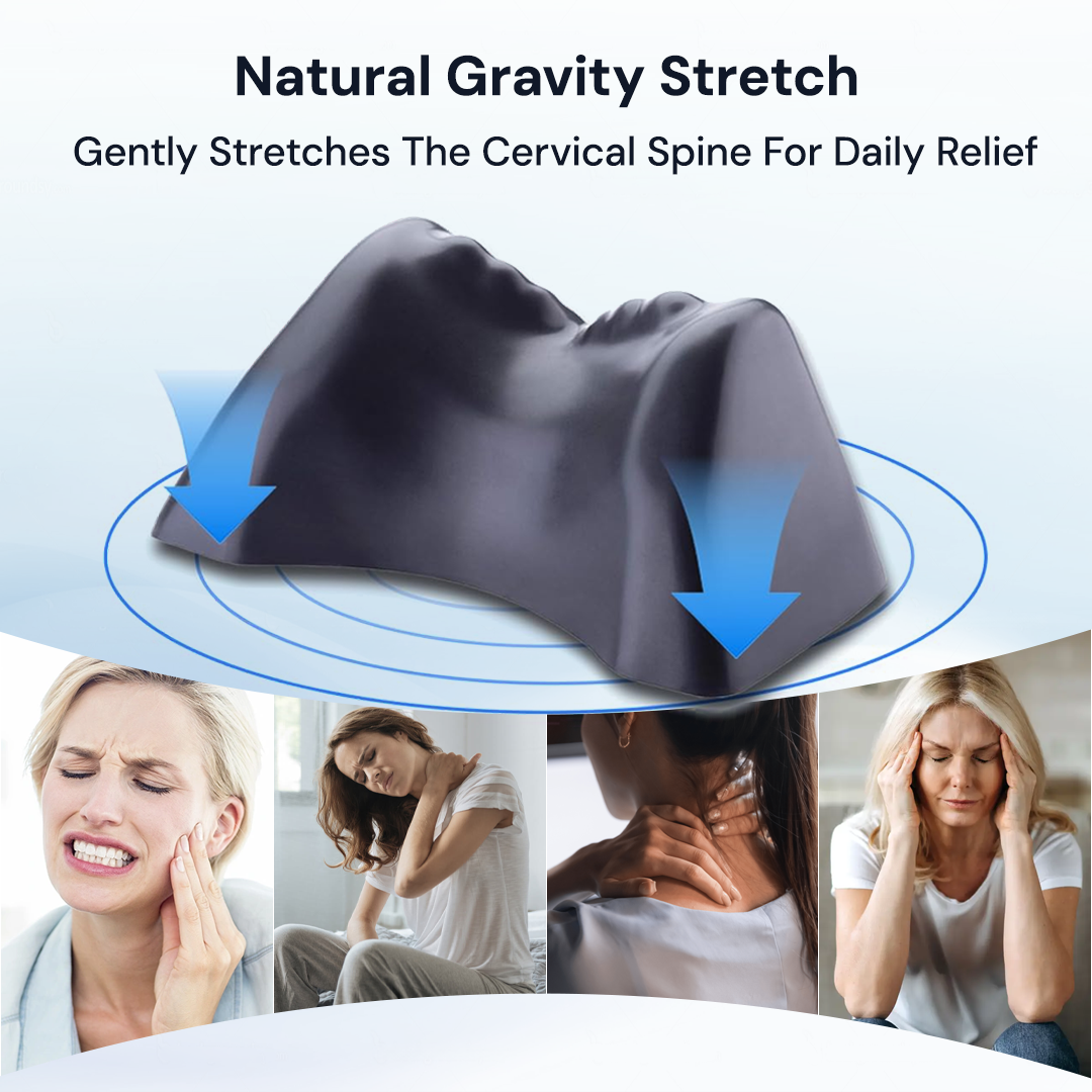 Posture Release Pillow Reduces Dowager's Hump & Neck Naturally