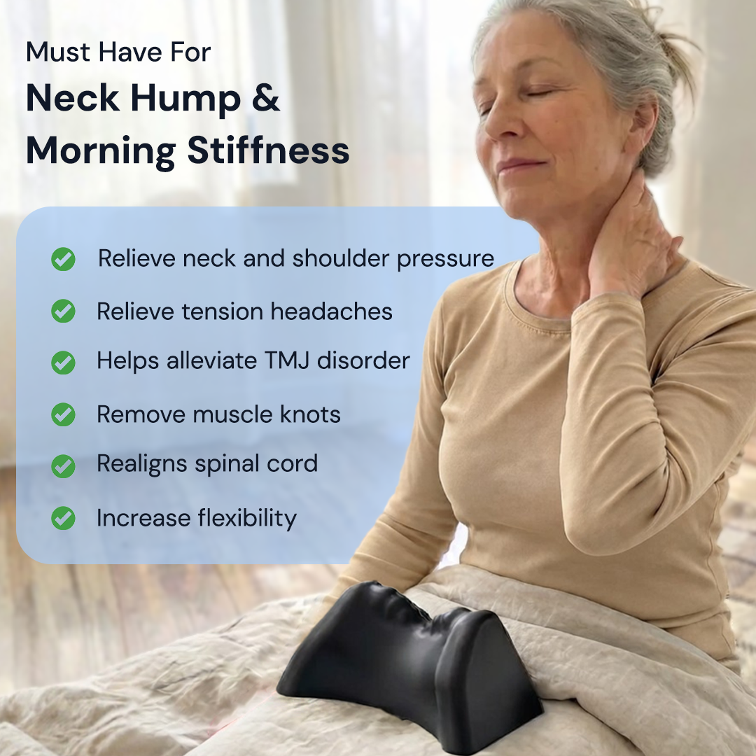 Posture Release Pillow Reduces Dowager's Hump & Neck Naturally