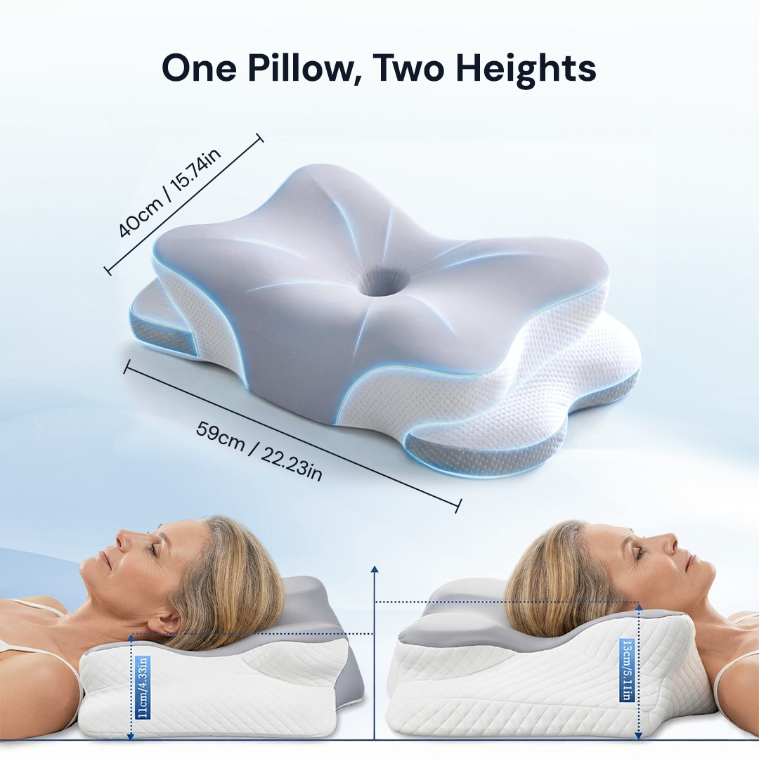 Premium Ergonomic Support Neck Pillow