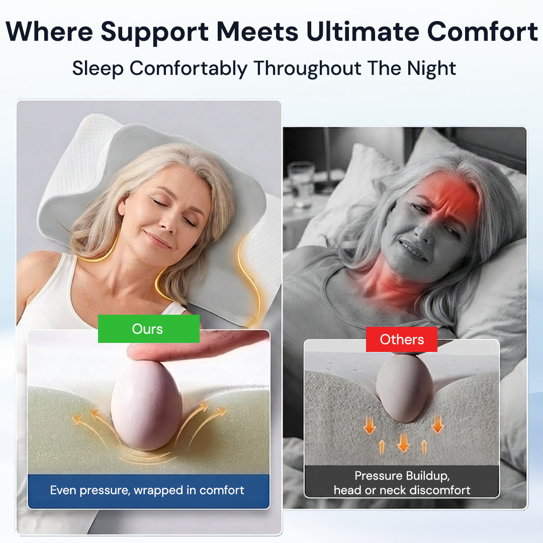 Premium Ergonomic Support Neck Pillow