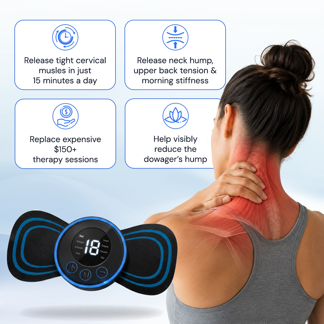 Posture Release Pulse Reduces Dowager's Hump & Neck Naturally