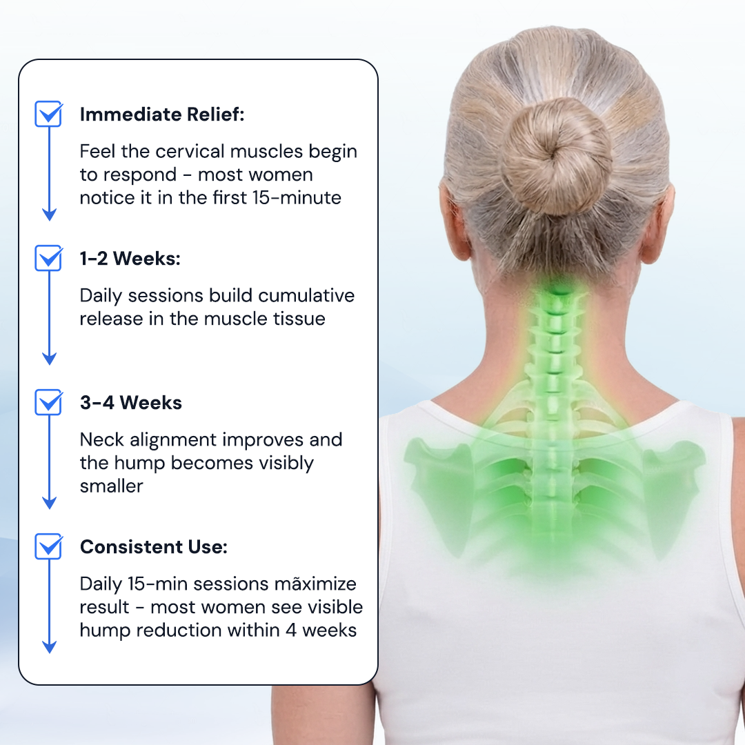 Posture Release Pulse Reduces Dowager's Hump & Neck Naturally