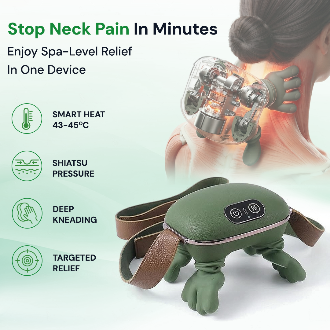 3-in-1 Real Hands Neck Massager