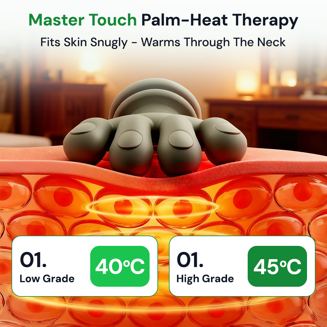 3-in-1 Real Hands Neck Massager