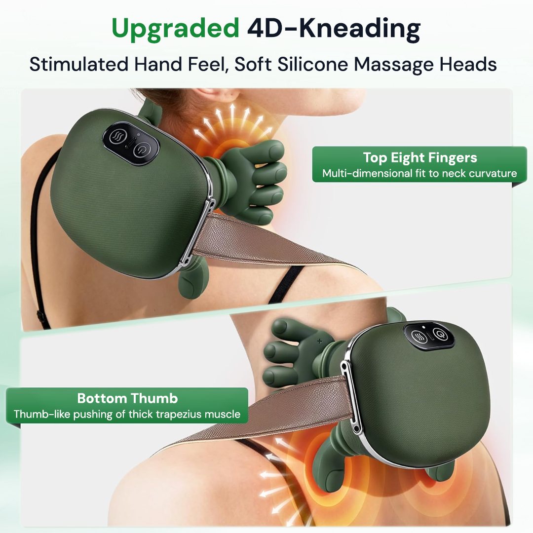 3-in-1 Real Hands Neck Massager