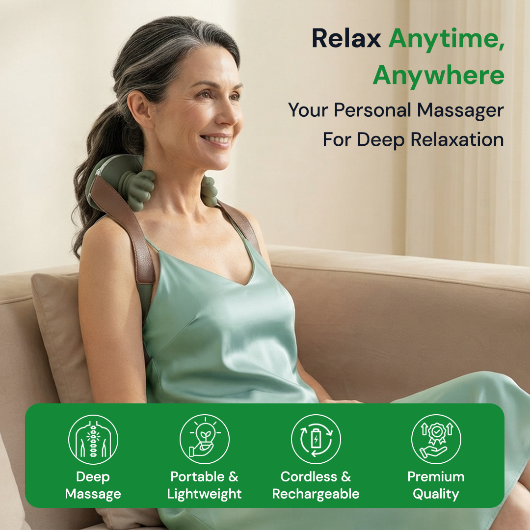 3-in-1 Real Hands Neck Massager
