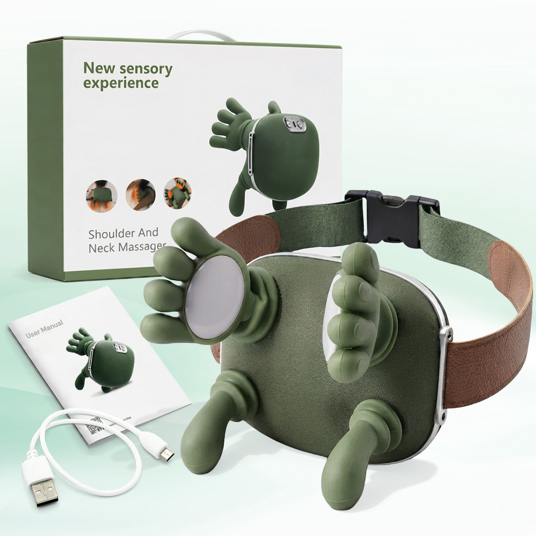 3-in-1 Real Hands Neck Massager