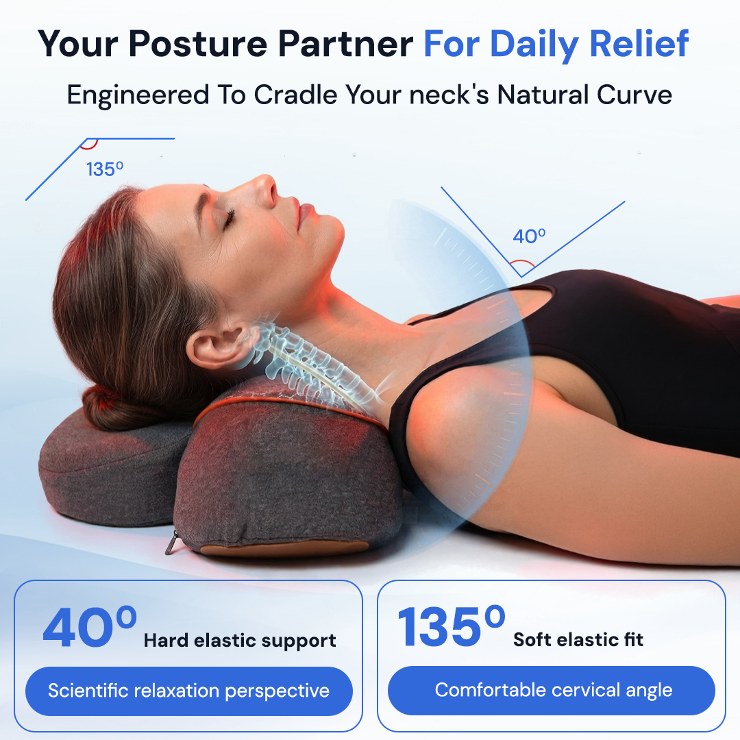 Original 3-in-1 Therapy Traction Massager Pillow