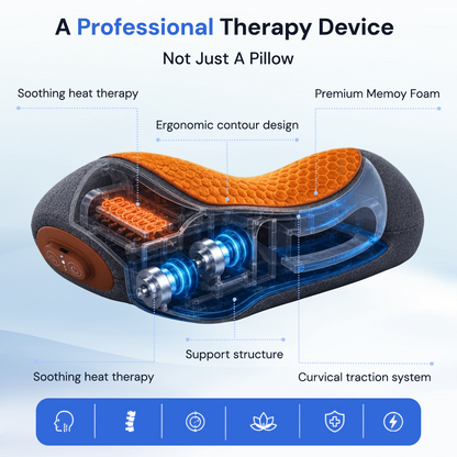 Original 3-in-1 Therapy Traction Massager Pillow