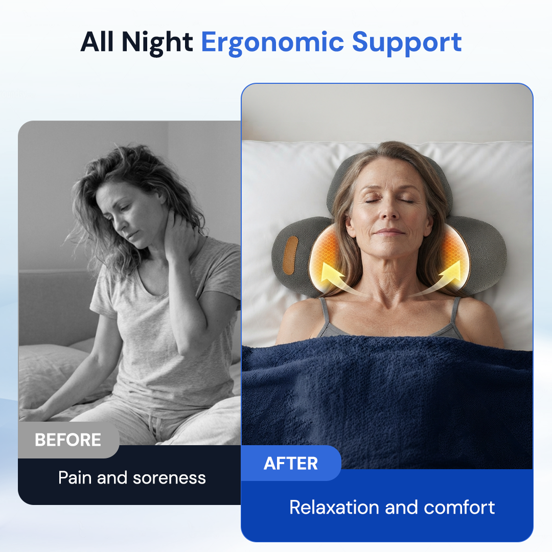 Original 3-in-1 Therapy Traction Massager Pillow