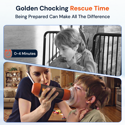 One-Button Anti-Choking Rescue Device Kit
