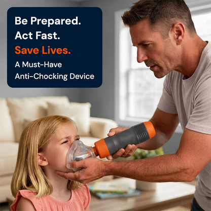 One-Button Anti-Choking Rescue Device Kit