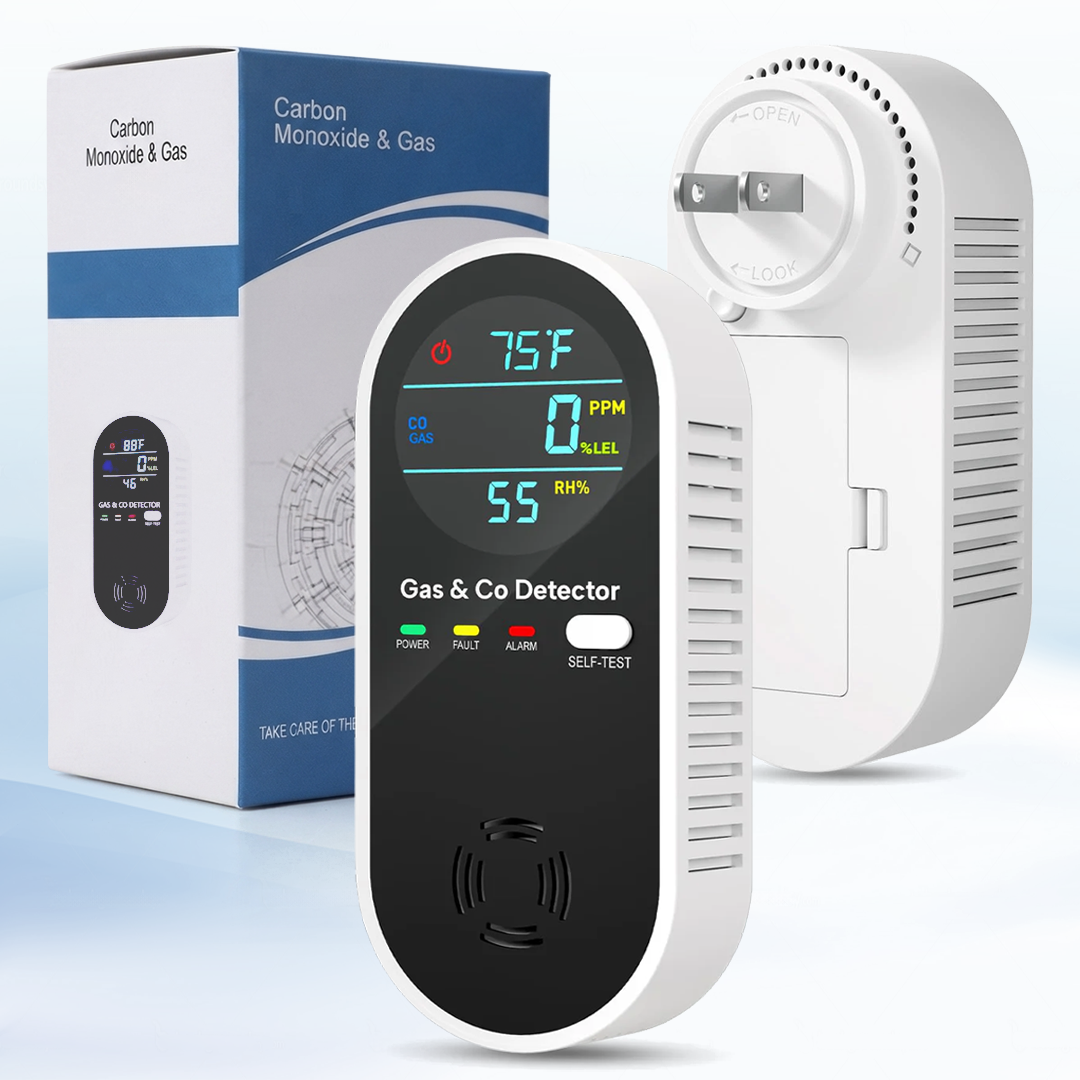 4-in-1 CO & Gas Detector