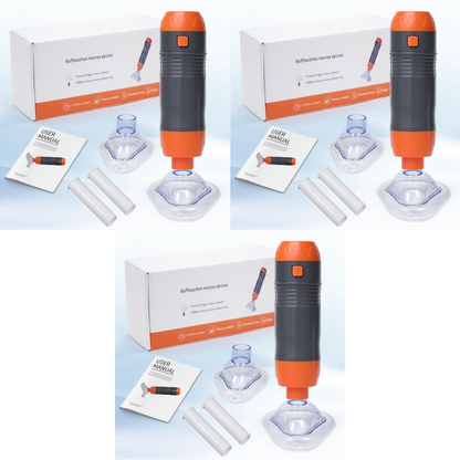 One-Button Anti-Choking Rescue Device Kit